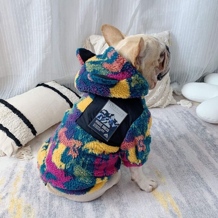 Dog Camo Winter Coat Frenchiely