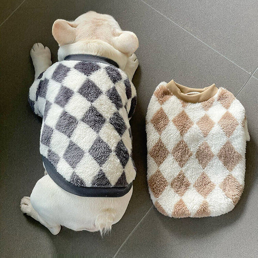 dog winter warm pullover sweater for small medium dogs