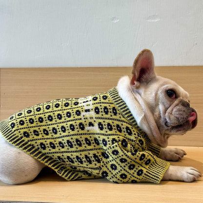 Dog stylish Pullover Sweater for medium dog breeds 