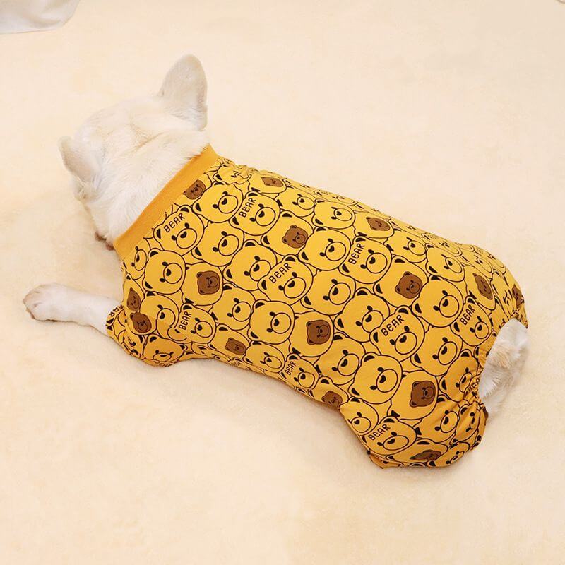 Dog Bear Pajamas FOR MEDIUM SIZED DOGS BY FRENCHIELY 