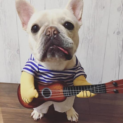 french bulldog costumes dog guitar costume - Frenchiely