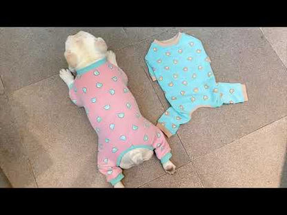 French Bulldog Jammies Pajamas by Frenchiely 