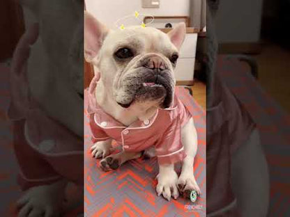 Dog Silk Pajamas Shirt