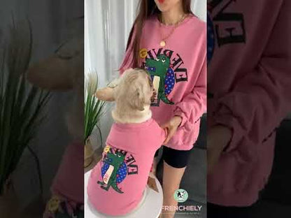 Matching Dog and Human Hoodies by Frenchiely