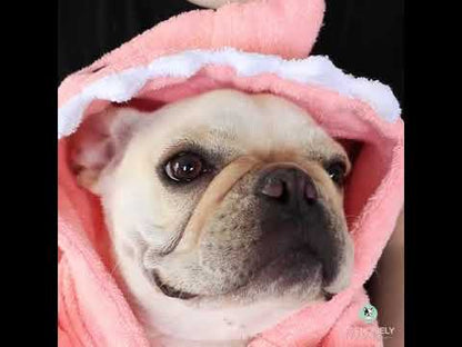 Dog Shark Bath Robe