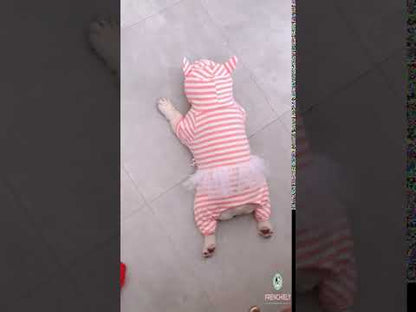 Dog Pink Pajamas Onesie