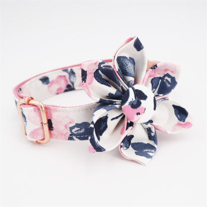 Female Dog Collar Bow Leash Set - Frenchiely