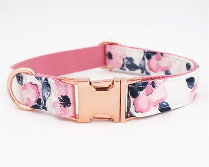 Female Dog Collar Bow Leash Set - Frenchiely