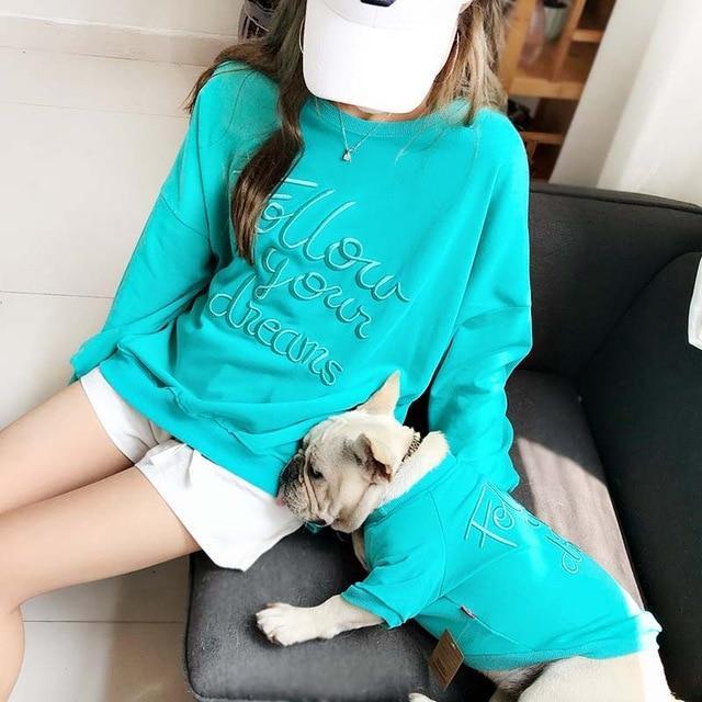 French Bulldog Matching Outfits Sweatshirt - Frenchiely