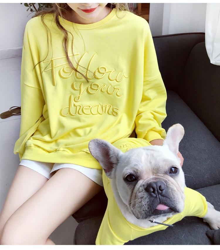 French Bulldog Matching Outfits Sweatshirt - Frenchiely