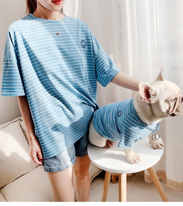 Stripe Dog Owner Matching Apparel - Frenchiely