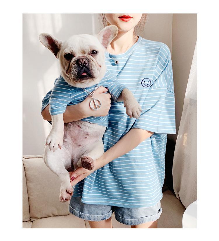 Stripe Dog Owner Matching Apparel - Frenchiely