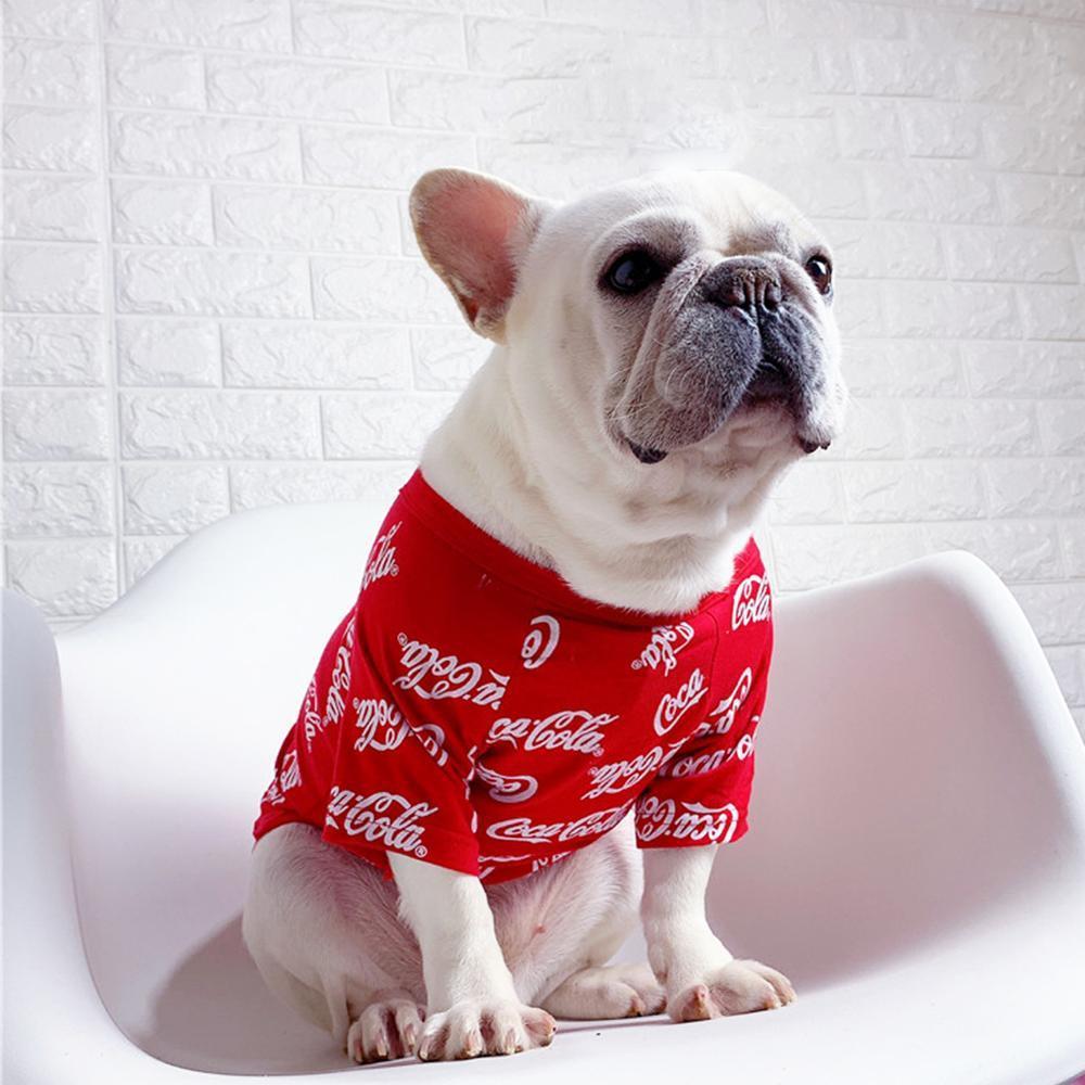Dog Coca Cola Shirt for Medium Dogs - Frenchiely