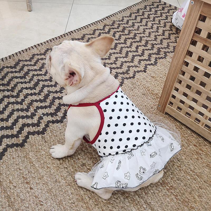 Dog Summer Dress for French Bulldogs - Frenchiely