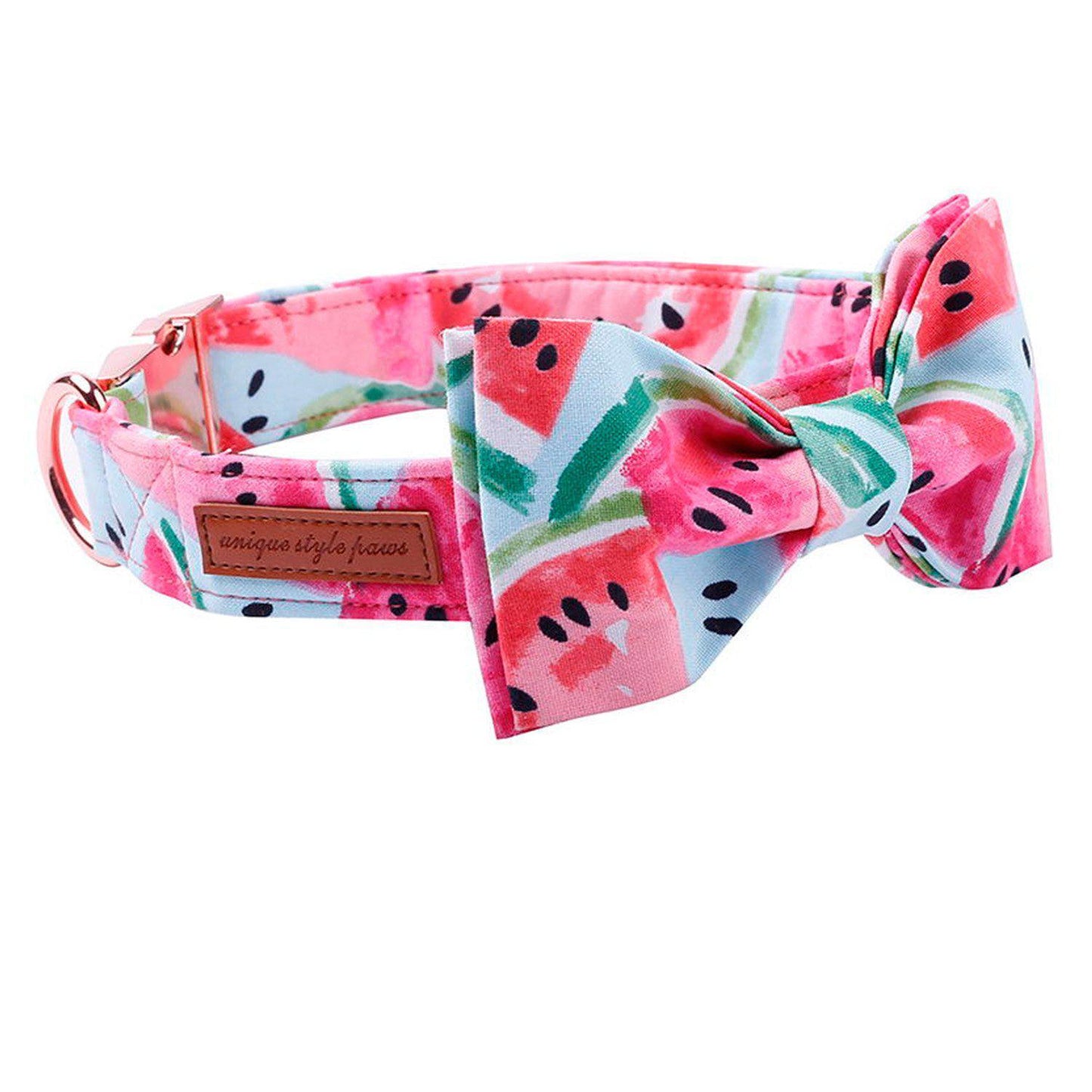 Dog Watermelon Collar Bow tie for Small Dogs - Frenchiely